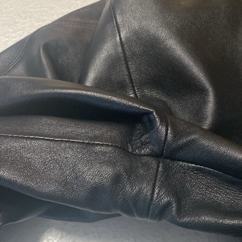 Danier Genuine Leather Pants black Size US 6 Black - Picture 13 of 13